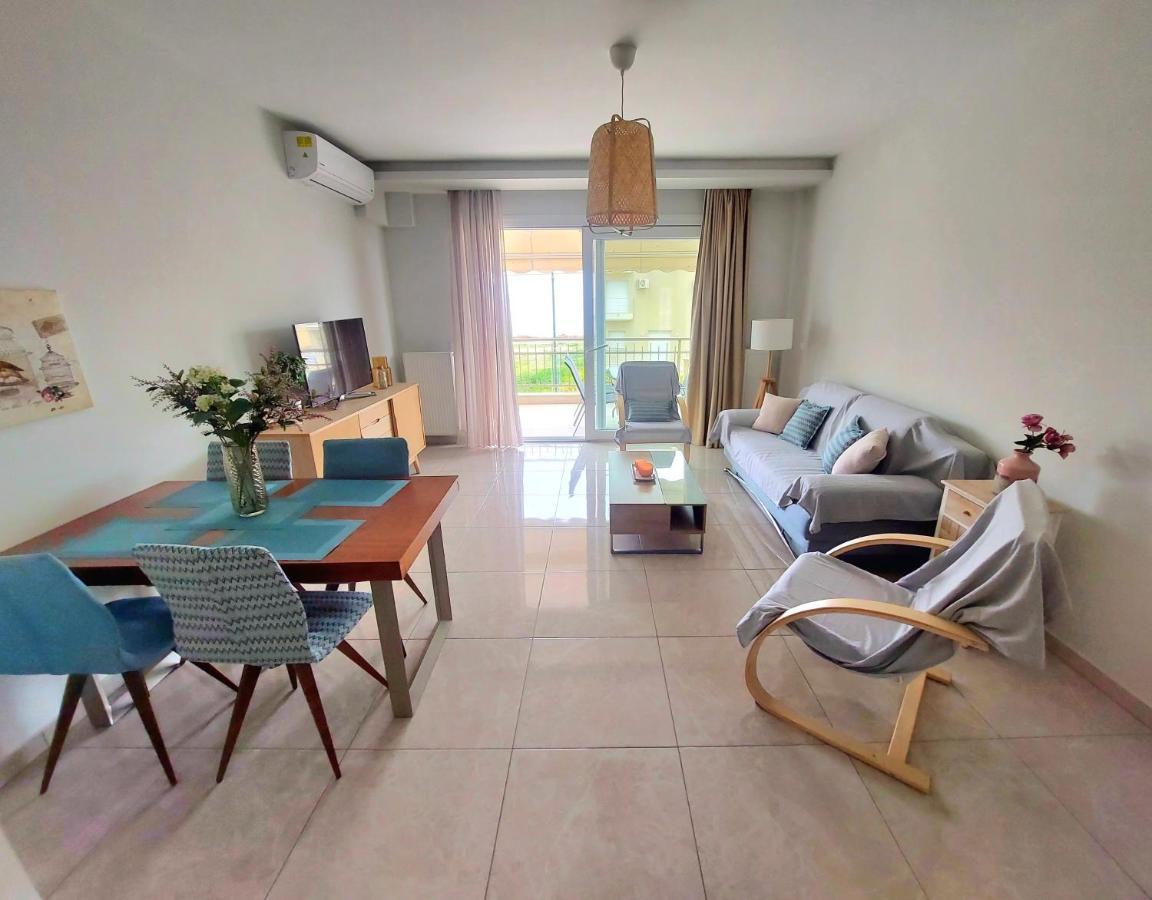 Myrsini'S Sea View Apartment Неа-Перамос Экстерьер фото
